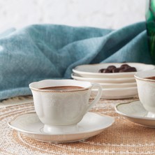 Karaca Margaret 6 Kişilik Kahve Fincanı Takımı 80 ml