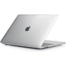 Arabulalaca Macbook Air 13.6 İNÇ A2681 Uyumlu M2 - A3113 M3 Çip Parlak Kristal Şeffaf Kılıf + Ekran Koruyucu Film