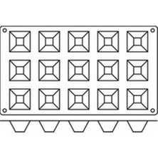 Paderno 17,5 x 30 cm Sılıkon Kalıp