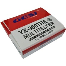 Gesi YX-360TRE-B Analog Multimetre Ölçü Aleti