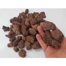Asenya Kırmızı Pomza Taşı 15-25 mm 50 Lt (25 Kg) Volkanik Ponza Lav Taşı Kaktüs Sukulent Tarım Pomzası