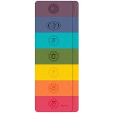 Gymo Ekolojik 6mm Tpe Yoga Matı Pilates Minderi Rainbow