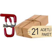Mintikbirler Okul Çanta Askısı 21 Adet Öğrenci Masa Yaylı Askısı Organizer Düzenleyici