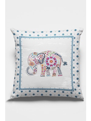 RugViva Filli Dokuma Premium Tay Tüyü Kumaş Çift Taraflı Kırlent Yastık Kılıfı 43X43 Cm KRL155