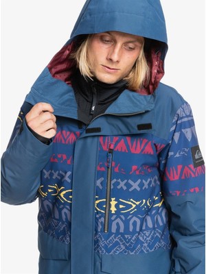 Quiksilver Mission Printed Block Jk Erkek Mont