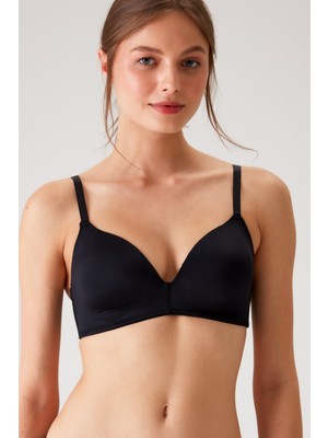 PİERRE CARDİN 6110 BAYAN BALENSİZ DESTEKSİZ MİCRO SİYAH SÜTYEN