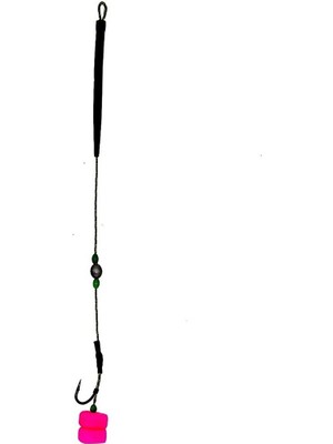 Pusula Sazan Rig Takım Çift Mısır Fuşya Renk