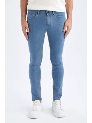 DeFacto Carlo Skinny Fit Normal Bel Dar Paça Jean Pantolon X5364AZ22AU