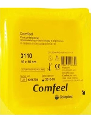 COLOPLAST Comfeel Plus Hıdrokolloıd Yara Örtüsü 10CM x 10 cm