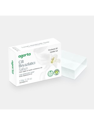 Agarta Doğal Bitkisel Cilt Beyazlatıcı ve Nemlendirici Sabun - 150 gr