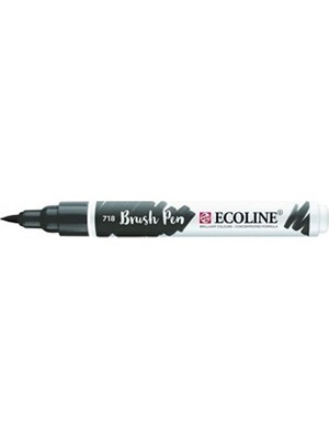 Talens Ecoline Brush Pen Fırça Uçlu Kalem 718 Warm Grey
