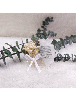 Hayaller Dükkanı 30 Adet Yeni Trend Epoksi Nikah Şekeri Lik Magnet