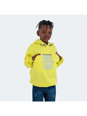 Slazenger DO IN Unisex Çocuk Sweatshirt Sarı