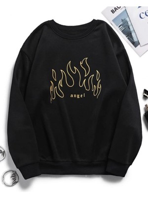 Dream Butik Angel Fire Sweatshirt