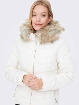 Only Mont Onlnew Ellan Quilted Fur Hood 15158943-CLD
