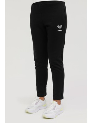 Lotto W-Anıta Track Pants 2pr Siyah Kadın Eşofman Altı