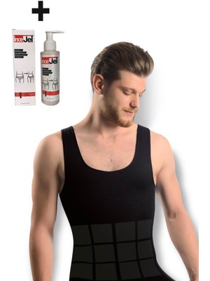 İnce Yaşam Atlet Korse Siyah Ve Jel