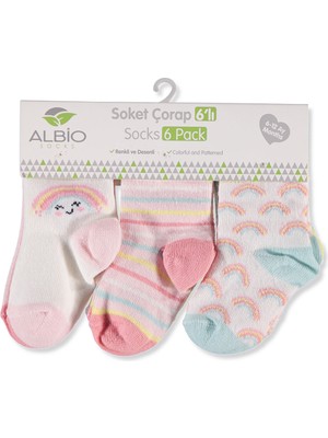 Albio 6lı Soket Çorap 6lı Soket Çorap