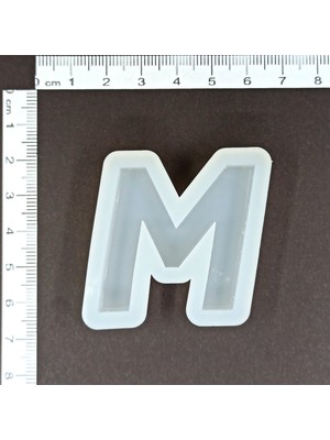 Hobiflex Epoksi Reçine M Harfi Silikon Kalıp HB2010-0015