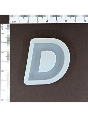 Hobiflex Epoksi Reçine D Harfi Silikon Kalıp HB2010-0005