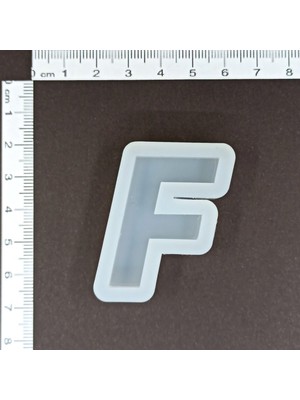 Hobiflex Epoksi Reçine F Harfi Silikon Kalıp HB2010-0007