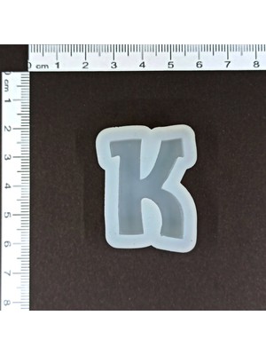 Hobiflex Epoksi Reçine K Harfi Silikon Kalıp HB2010-GF0086