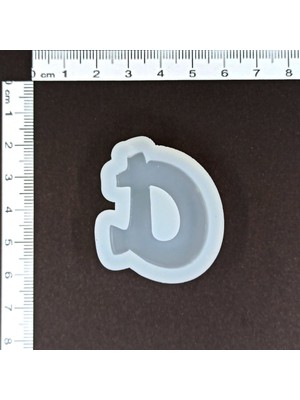 Hobiflex Epoksi Reçine D Harfi Silikon Kalıp HB2010-GF0078