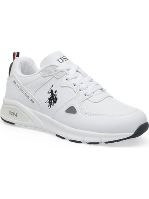 U.S. Polo Assn. US Polo Assn. Vance Kadın Beyaz Cilt Rahat Spor Ayakkabı