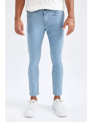 DeFacto Carlo Skinny Fit Normal Bel Dar Paça Jean Pantolon X5363AZ22AU