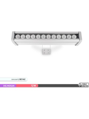 Ack 12W LED Wallwasher 6500K Beyaz Işık 12W 338MM