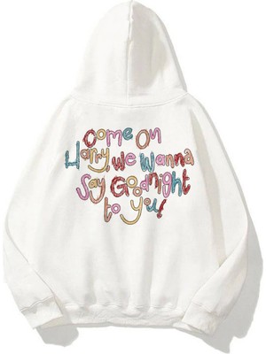Trendiz Unisex As It Was Sweatshirt Beyaz