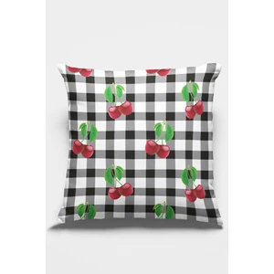 Dokuma Leke Tutmaz Premium Tay Tüyü Kumaş Çift Taraflı Kiraz Kırlent Yastık Kılıfı 43X43 Cm KRL215