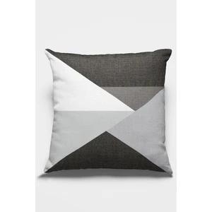 Premium Tay Tüyü Leke Tutmaz Kumaş Geometrik Çift Taraflı Kırlent Yastık Kılıfı 43X43 Cm KRL347