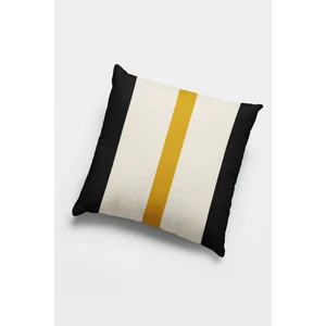 Premium Tay Tüyü Dokuma Kumaş Çift Taraflı Sade Çizgili Kırlent Yastık Kılıfı 43X43 Cm KRL976