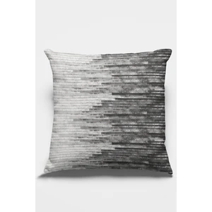 Deri Görünümlü Tay Tüyü Dokuma Premium Kumaş Çift Taraflı Kırlent Yastık Kılıfı 43X43 Cm KRL417
