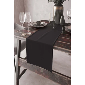 Füme Tek Renk Sade Ranır Masa Örtüsü Premimum Dokuma Kumaş Düz 40X140 Cm RNR001