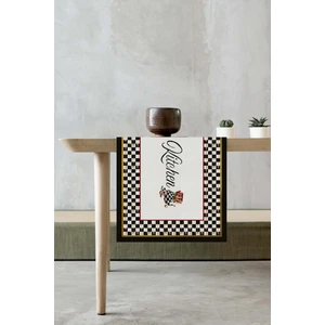 Elit Leke Tutmaz Tay Tüyü Dokuma Kumaş Masa Örtüsü Ranır 40X140 Cm RNR075