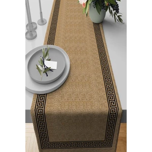 Elit Dokuma Tay Tüyü Leke Tutmaz Kumaş Masa Örtüsü Runner Hasır 40X140 Cm RNR189