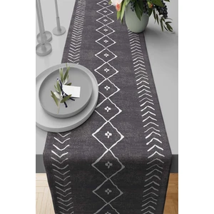 Tay Tüyü Dokuma Elit Leke Tutmaz Kumaş Masa Örtüsü Runner Moroccan 40X140 Cm RNR193