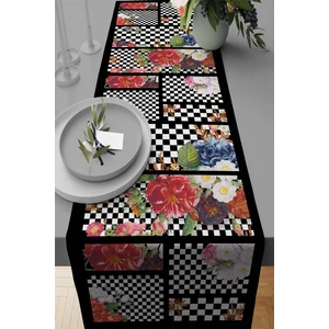Tay Tüyü Dokuma Elit Leke Tutmaz Kumaş Masa Örtüsü Runner Mackenzie 40X140 Cm RNR221