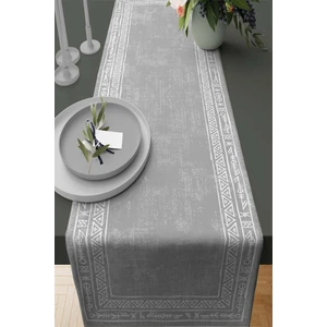 Elit Tay Tüyü Dokuma Leke Tutmaz Kumaş Masa Örtüsü Runner Etnik 40X140 Cm RNR215