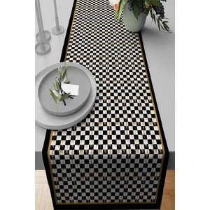 Dokuma Leke Tutmaz Elit Tay Tüyü Kumaş Masa Örtüsü Runner Mackenzie 40X140 Cm RNR224
