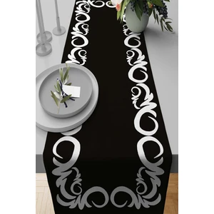 Elit Tay Tüyü Dokuma Leke Tutmaz Kumaş Masa Örtüsü Klasik Kenarlı Runner 40X140 Cm RNR316