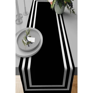 Runner Dokuma Leke Tutmaz Elit Tay Tüyü Kumaş Masa Örtüsü Klasik Çerçeveli 40X140 Cm RNR322