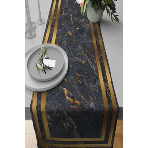 Masa Örtüsü Leke Tutmaz Elit Tay Tüyü Dokuma Kumaş Runner Klasik Çerçeveli 40X140 Cm RNR323