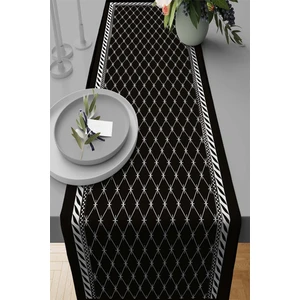 Tay Tüyü Dokuma Elit Leke Tutmaz Kumaş Masa Örtüsü Runner Prestige 40X140 Cm RNR334