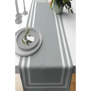 Masa Örtüsü Leke Tutmaz Elit Tay Tüyü Dokuma Kumaş Runner Klasik Çerçeveli 40X140 Cm RNR366