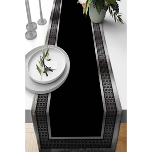 Runner Dokuma Leke Tutmaz Elit Tay Tüyü Kumaş Masa Örtüsü Elit Çerçeveli 40X140 Cm RNR399