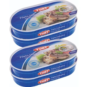- Yağlı Uskumru Fileto 160 gr *4 Adet