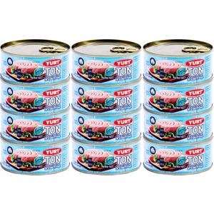 - Ton Balığı Iri Parçalı 160 gr 12'li Tava